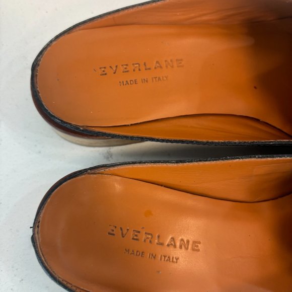 Everlane Modern Loafer Mule - Black Leather - Picture 4 of 6